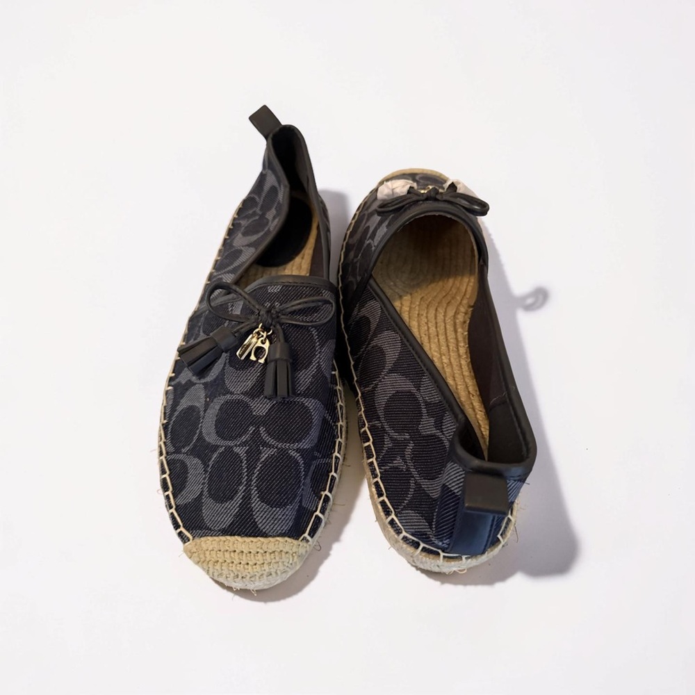 Coach Black  Espadrille Slip-Ons - Picture 5 of 7
